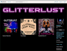 Tablet Screenshot of glitterlust.bandcamp.com