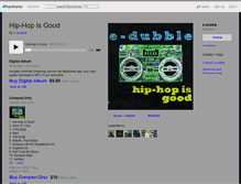 Tablet Screenshot of e-dubble.bandcamp.com