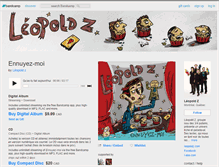 Tablet Screenshot of leopoldz.bandcamp.com