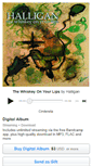 Mobile Screenshot of halligan.bandcamp.com