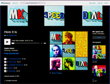 Tablet Screenshot of mkspeeddial.bandcamp.com