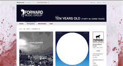Desktop Screenshot of forwardmusic.bandcamp.com