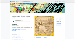 Desktop Screenshot of liquidsilverghostdrops.bandcamp.com