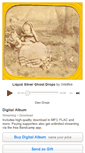 Mobile Screenshot of liquidsilverghostdrops.bandcamp.com