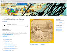 Tablet Screenshot of liquidsilverghostdrops.bandcamp.com