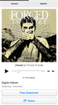 Mobile Screenshot of forcedtoexile.bandcamp.com