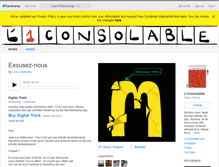 Tablet Screenshot of l1consolable.bandcamp.com