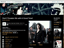 Tablet Screenshot of millionkids.bandcamp.com