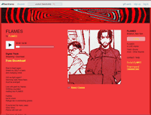 Tablet Screenshot of flames-nyc.bandcamp.com