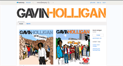 Desktop Screenshot of gavin.bandcamp.com