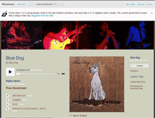 Tablet Screenshot of bluedog.bandcamp.com