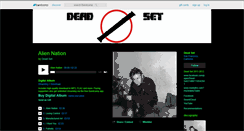 Desktop Screenshot of deadset1.bandcamp.com