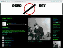 Tablet Screenshot of deadset1.bandcamp.com