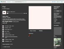 Tablet Screenshot of ghostcanvas.bandcamp.com