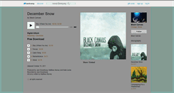 Desktop Screenshot of blackcanvas.bandcamp.com