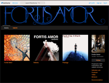 Tablet Screenshot of fortisamor.bandcamp.com