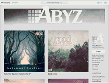 Tablet Screenshot of abyz.bandcamp.com