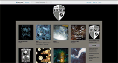 Desktop Screenshot of escapistrecords.bandcamp.com