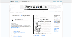 Desktop Screenshot of enyaandsyphilis.bandcamp.com