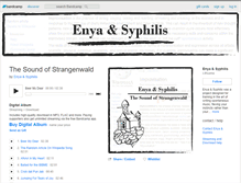 Tablet Screenshot of enyaandsyphilis.bandcamp.com