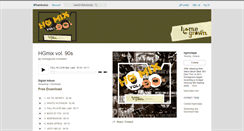 Desktop Screenshot of hgmixtape.bandcamp.com