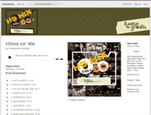 Tablet Screenshot of hgmixtape.bandcamp.com