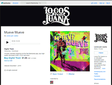 Tablet Screenshot of locosporjuana.bandcamp.com