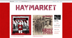 Desktop Screenshot of haymarket.bandcamp.com