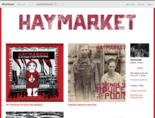 Tablet Screenshot of haymarket.bandcamp.com