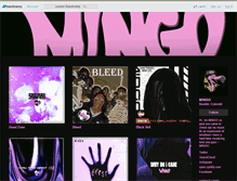 Tablet Screenshot of mingo.bandcamp.com