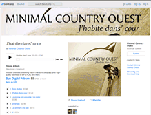 Tablet Screenshot of minimalcountryouest.bandcamp.com