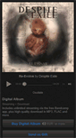Mobile Screenshot of despiteexile.bandcamp.com