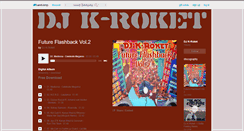 Desktop Screenshot of djk-roket.bandcamp.com
