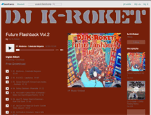 Tablet Screenshot of djk-roket.bandcamp.com
