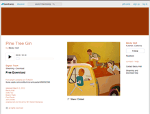 Tablet Screenshot of beckyholt.bandcamp.com