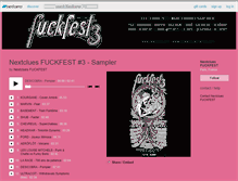 Tablet Screenshot of fuckfest.bandcamp.com