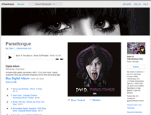 Tablet Screenshot of danidthepinkcobra.bandcamp.com