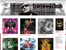 Tablet Screenshot of likewize.bandcamp.com