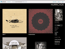 Tablet Screenshot of hurricade.bandcamp.com