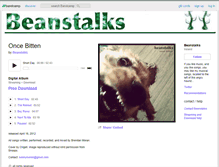 Tablet Screenshot of beanstalks.bandcamp.com