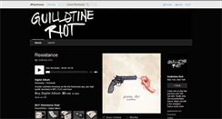 Desktop Screenshot of guillotineriot.bandcamp.com