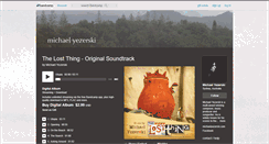 Desktop Screenshot of michaelyezerski.bandcamp.com