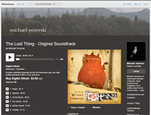 Tablet Screenshot of michaelyezerski.bandcamp.com