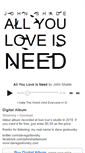 Mobile Screenshot of johnshade.bandcamp.com