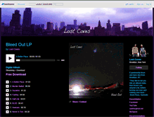 Tablet Screenshot of lostcoves.bandcamp.com