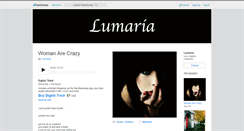 Desktop Screenshot of lumaria.bandcamp.com