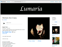 Tablet Screenshot of lumaria.bandcamp.com