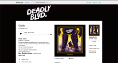 Desktop Screenshot of deadlyblvd.bandcamp.com
