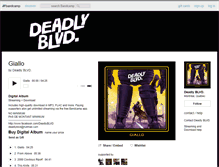 Tablet Screenshot of deadlyblvd.bandcamp.com