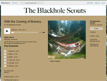Tablet Screenshot of blackholescouts.bandcamp.com